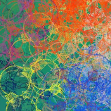 kopya alanı ile soyut sorunsuz arka plan