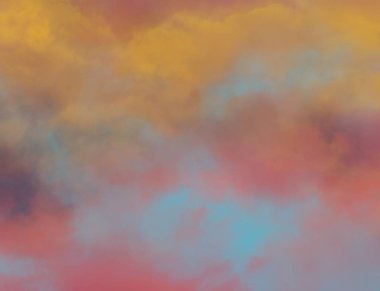 soyut grunge bulutlar, kopya alanı ile renkli arka plan