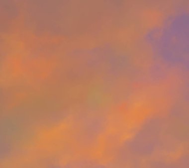 Kışın gün batımı turuncu akşam ışığı.