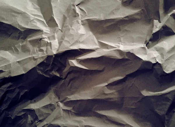 くしゃくしゃになった紙の背景 — ストック写真