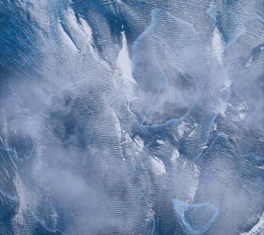 boşluk ile soyut mavi arka plan