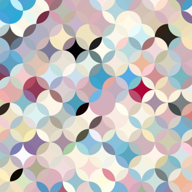 Renk fraktal geometrik soyut desen