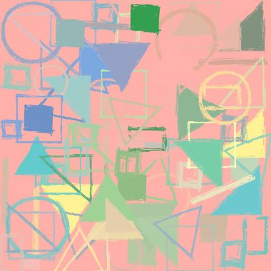 modern soyut geometrik desen arka plan