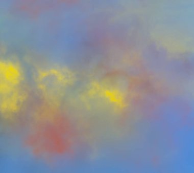 soyut grunge bulutlar, kopya alanı ile renkli arka plan