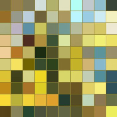 Geometrik desenlerle soyut sanat dokusu