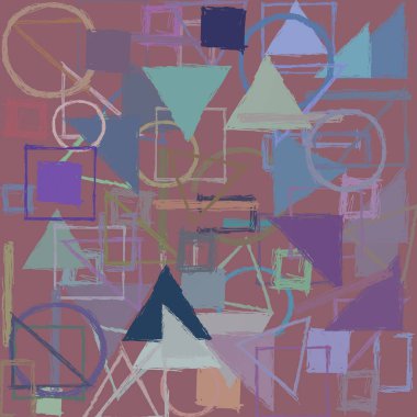 modern soyut geometrik desen arka plan