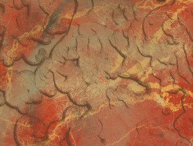 metin için alan ile soyut grunge malzeme arka plan