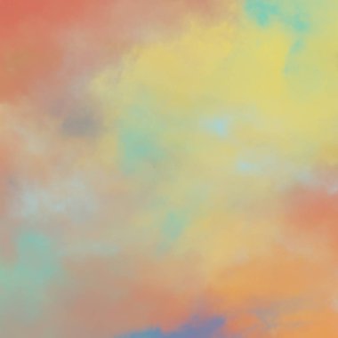 soyut grunge bulutlar, kopya alanı ile renkli arka plan