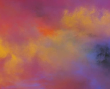 soyut grunge bulutlar, kopya alanı ile renkli arka plan