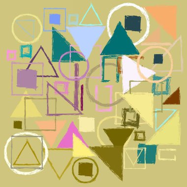 Geometrik desenli soyut doku