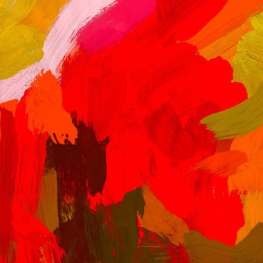 tuval arka plan üzerinde yaratıcı soyut Yağlıboya