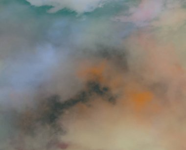 soyut grunge bulutlar, kopya alanı ile renkli arka plan