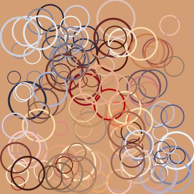 daire elemanları ile vektör arka plan