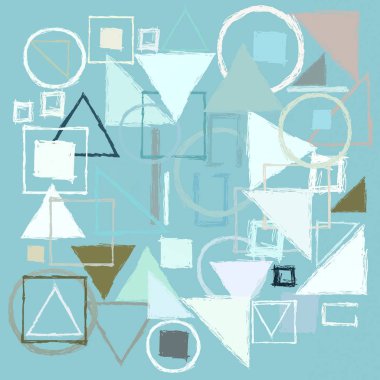 Geometrik desenli soyut doku