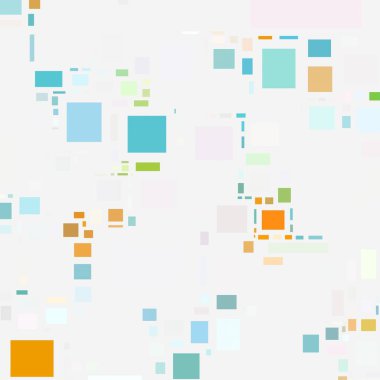 Soyut sanat dokusu. Kareler ile renkli doku. Modern sanat eserleri. Renkli görüntü