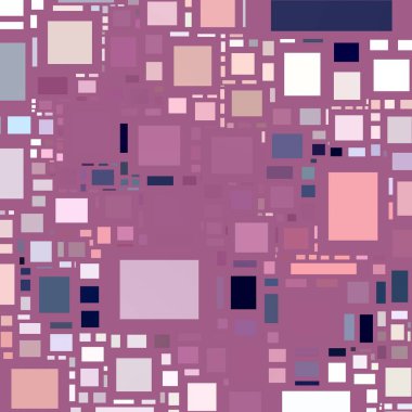 Soyut sanat dokusu. Kareler ile renkli doku. Modern sanat eserleri. Renkli görüntü