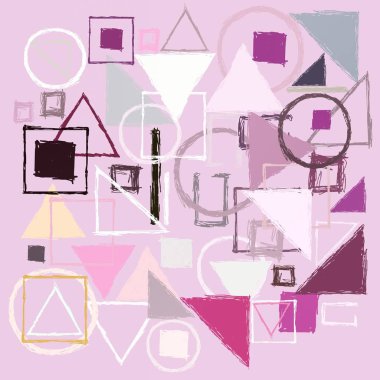 Geometrik desenli soyut doku