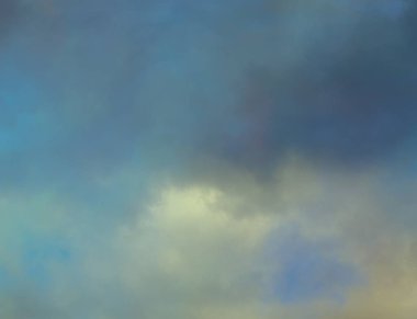 soyut grunge bulutlar, kopya alanı ile renkli arka plan