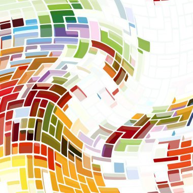 Geometrik desenli soyut doku