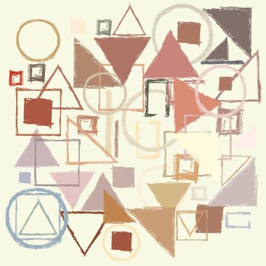 Geometrik desenli soyut doku