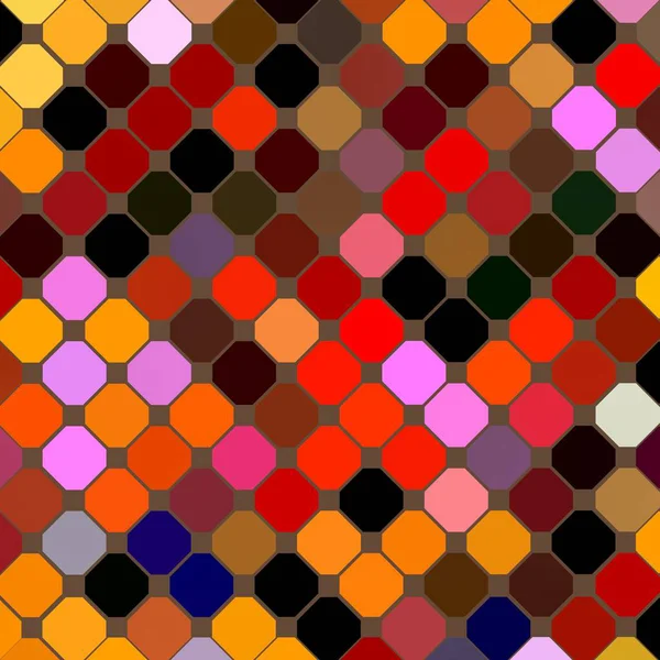 Abstrato Mosaico Colorido Fundo — Fotografia de Stock