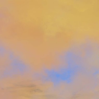 Akşam sarı gökyüzü arka plan