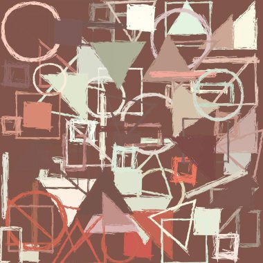 modern soyut geometrik desen arka plan