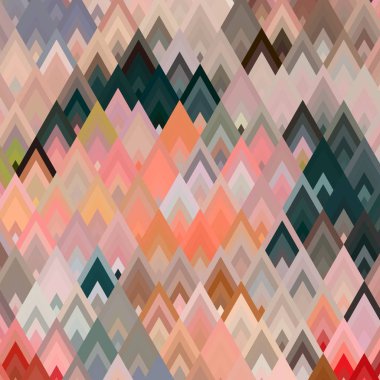 Geometrik desenlerle soyut sanat dokusu