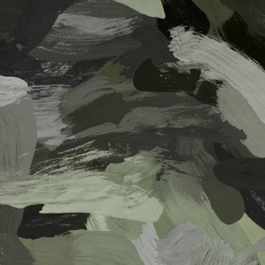 Tuval el yapımı yağlıboya. Renkli doku. Fırça darbeleri.