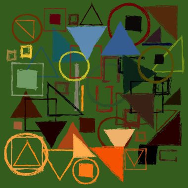 Geometrik desenli soyut doku