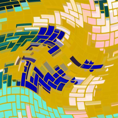 Geometrik desenli soyut doku