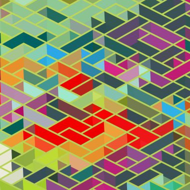 Geometrik desenli soyut doku