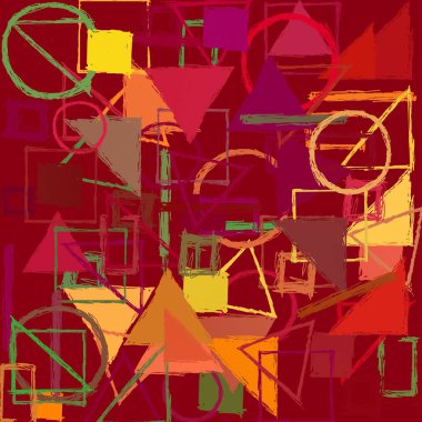 modern soyut geometrik desen arka plan