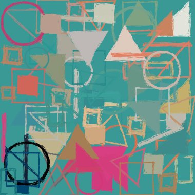 modern soyut geometrik desen arka plan