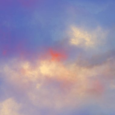 soyut grunge bulutlar, kopya alanı ile renkli arka plan