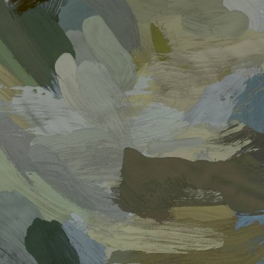 Tuval el yapımı yağlıboya. Renkli doku. Fırça darbeleri. Renkli görüntü. Modern sanat. Çağdaş sanat.