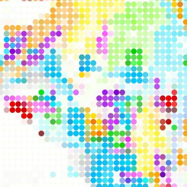 Geometrik desenli soyut arkaplan