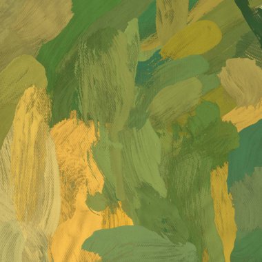 Tuval el yapımı yağlıboya. Renkli doku. Fırça darbeleri. Renkli görüntü. Modern sanat. Çağdaş sanat.