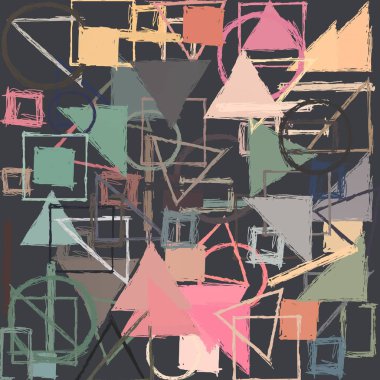 modern soyut geometrik desen arka plan