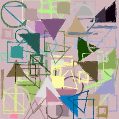 modern soyut geometrik desen arka plan