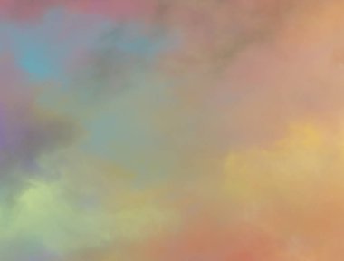 soyut grunge bulutlar, kopya alanı ile renkli arka plan