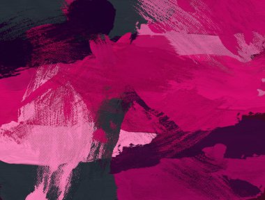 El yapımı tuvale yağlı boya. Soyut sanat dokusu. Renkli doku. Modern sanat eserleri. Yağlı boya darbeleri. Fırça darbeleri. Modern sanat. Çağdaş sanat. Sanatsal tuval.  