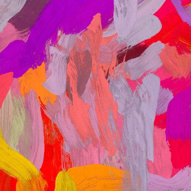 tuval arka plan üzerinde yaratıcı soyut Yağlıboya