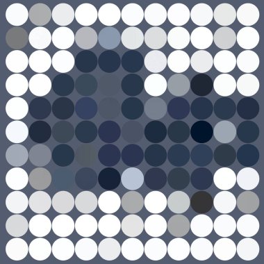 geometrik şekilli kusursuz desen.