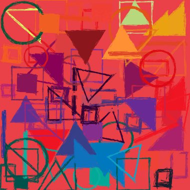 modern soyut geometrik desen arka plan