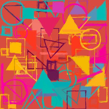 modern soyut geometrik desen arka plan