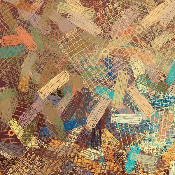 farklı renk desenleri ile Vintage sanat arka plan