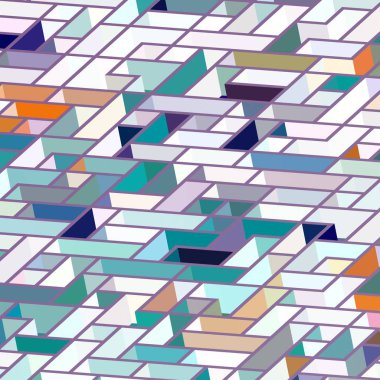 Geometrik desenli soyut doku