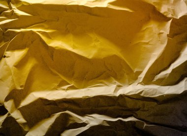 Buruşmuş kağıt dokusu arkaplanı.