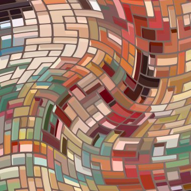 Geometrik desenli soyut doku